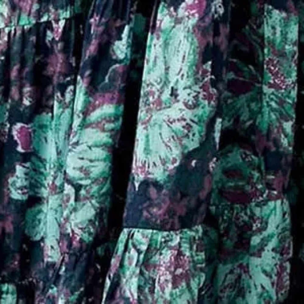 Free People Women's Sundrenched Floral Tiered Maxi Sundress - Picture 5 of 6